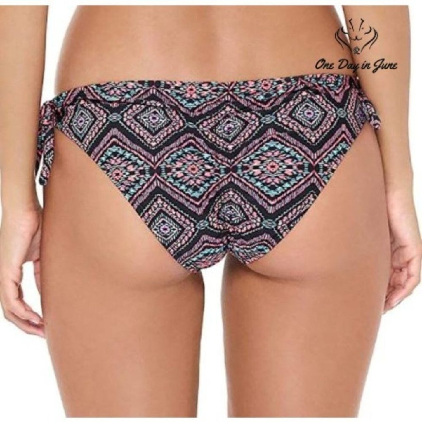 Hot Water Juniors Cheeky Bikini Bottom Swimsuit Size S