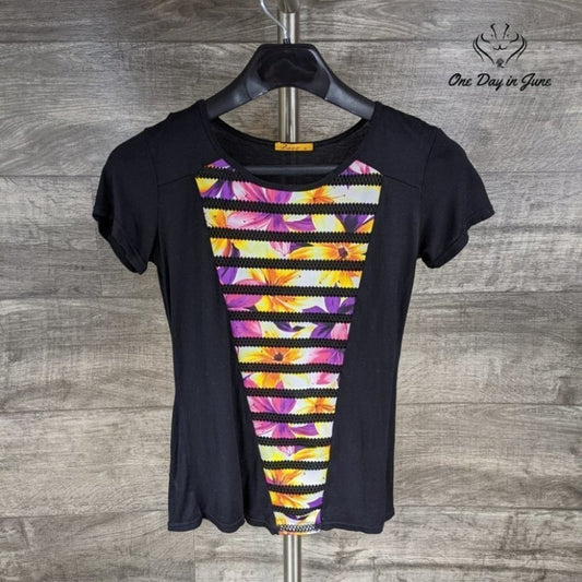 Buzz Short Sleeve Top Size S