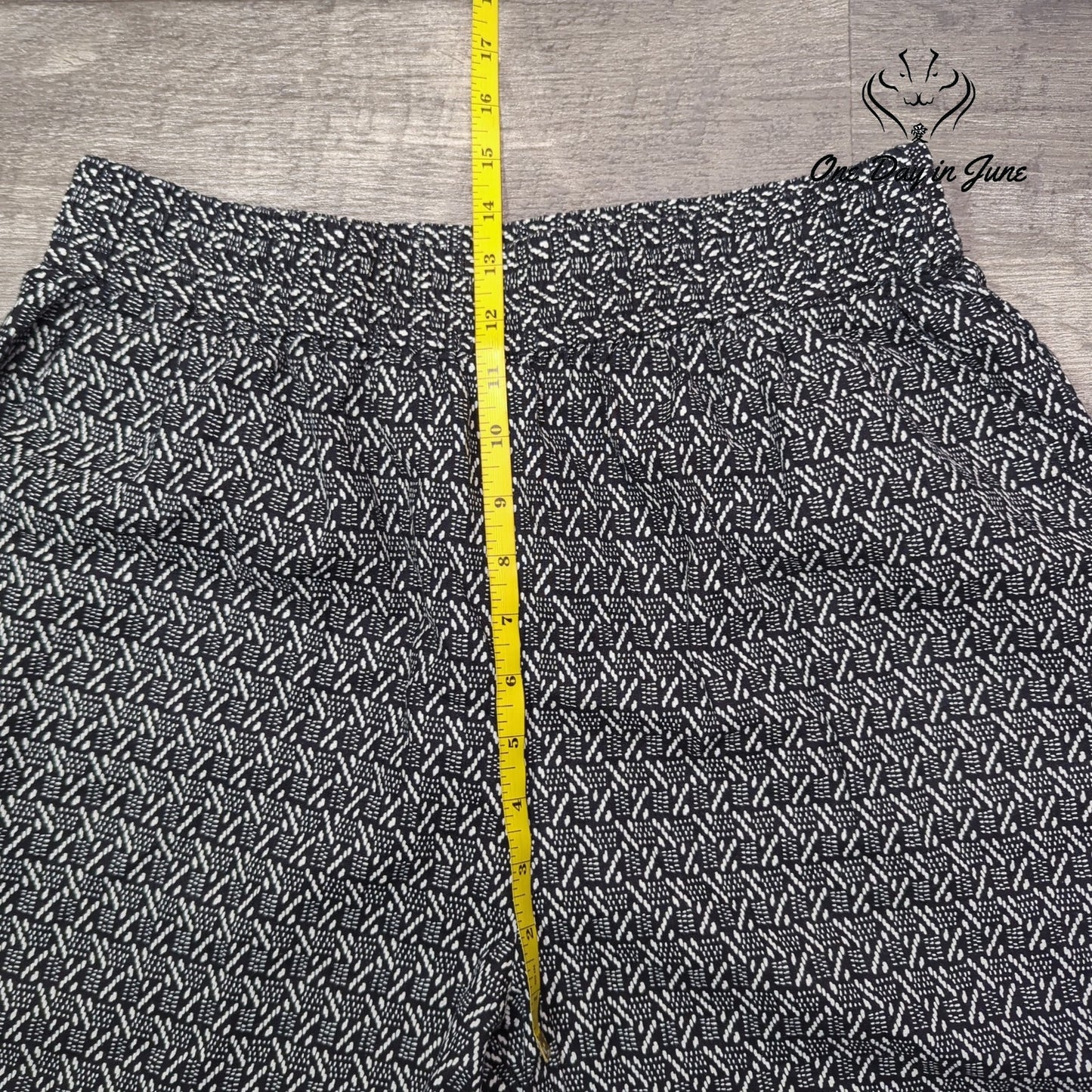 Treasure & Bond Linen Comfort Waist Casual Pants Size L
