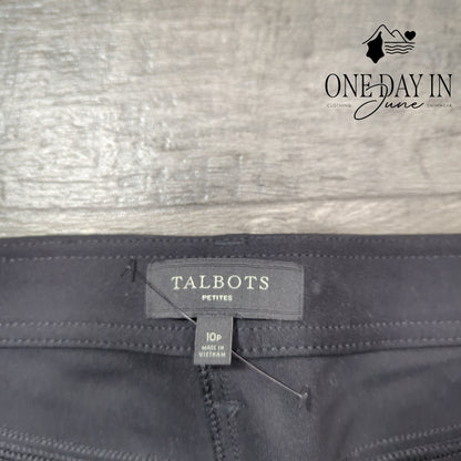 Talbots Petite Straight Leg Slim Pants Size 10P