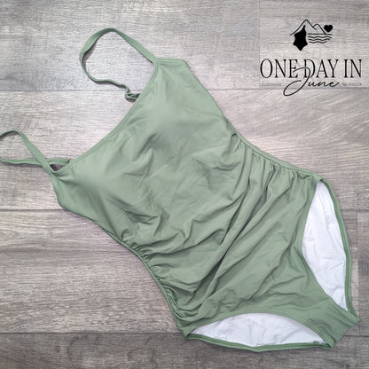 Eomenie Tummy Control One Piece Swimsuit Size XS
