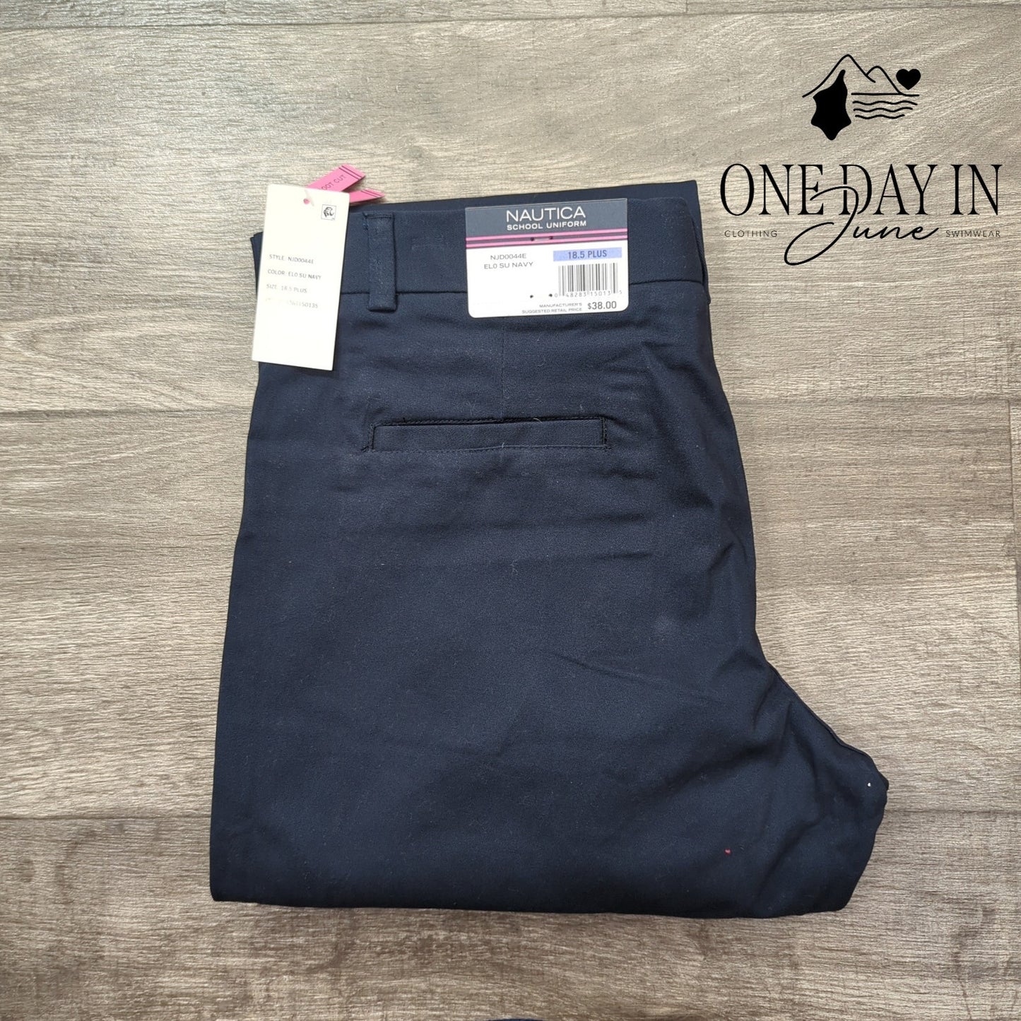 Nautica Girls School Uniform Pants Size 18.5