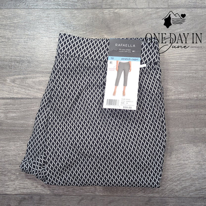 Rafaella Stretch Capri Pants Size 10