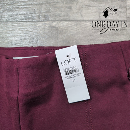 Loft High Waist Slim Fit Pants Size M