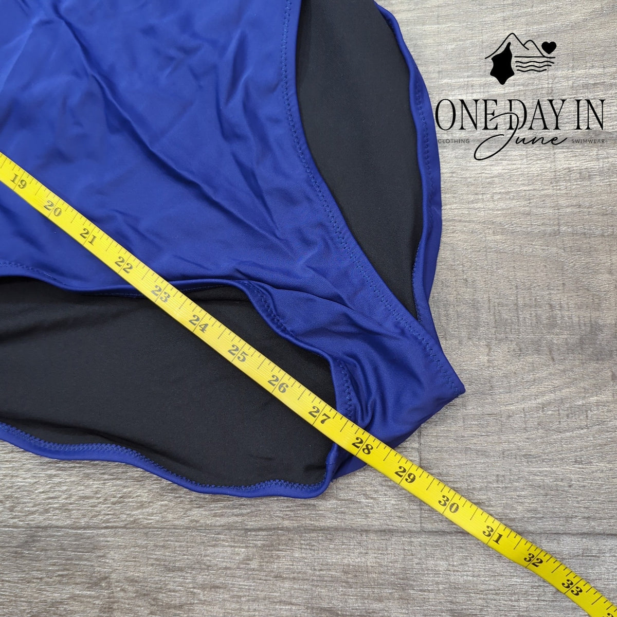 Dokotoo Plus Size Square Neck One Piece Swimsuit Royal Blue NWT Size 2XL