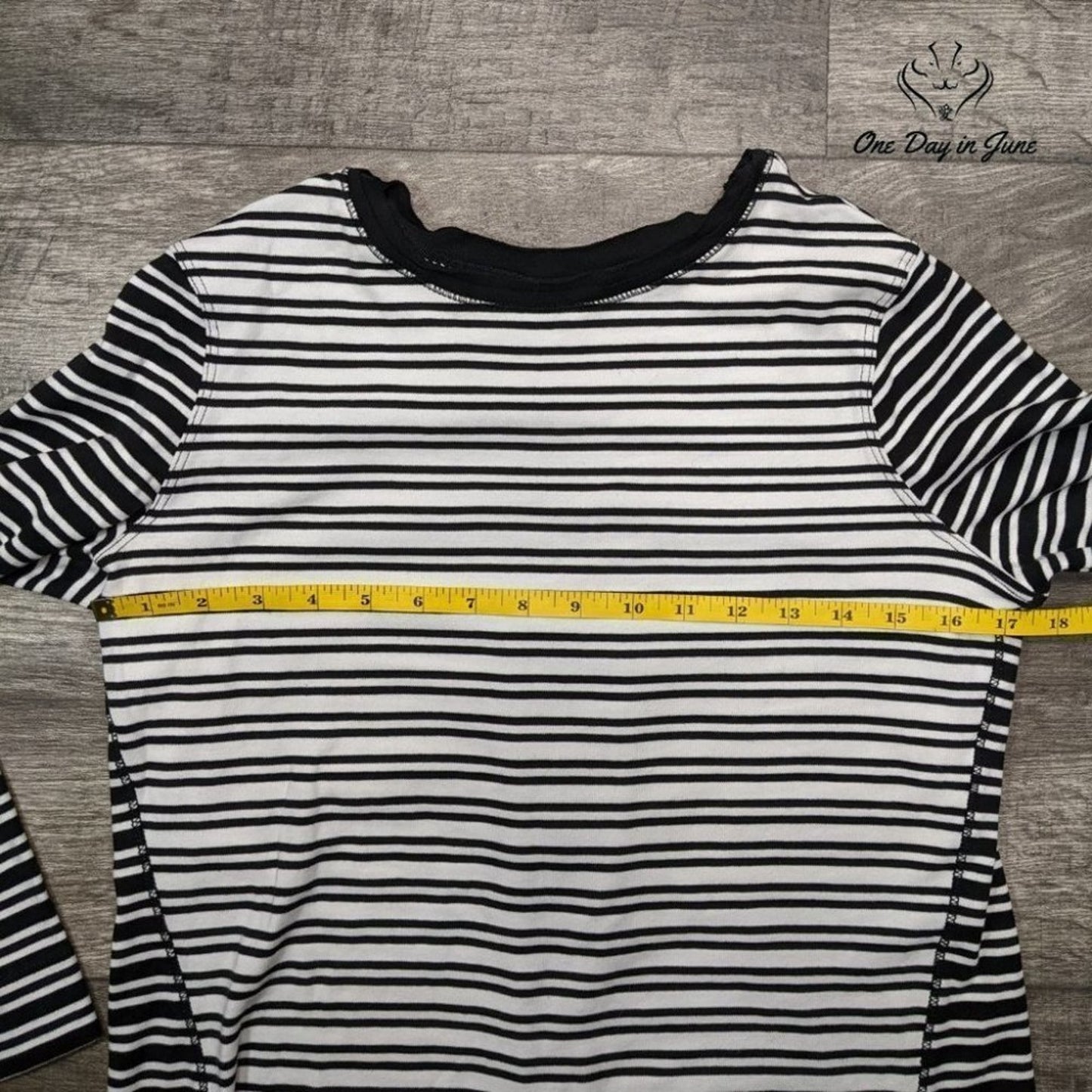 Westbound Striped Long Sleeve Top Size S