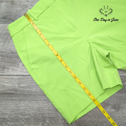 New York & Company High Waist Flat Front Shorts Size 0