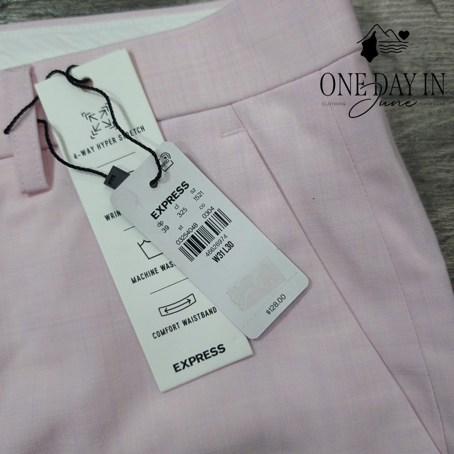 Express Slim Fit Wool Pants Size 31X30