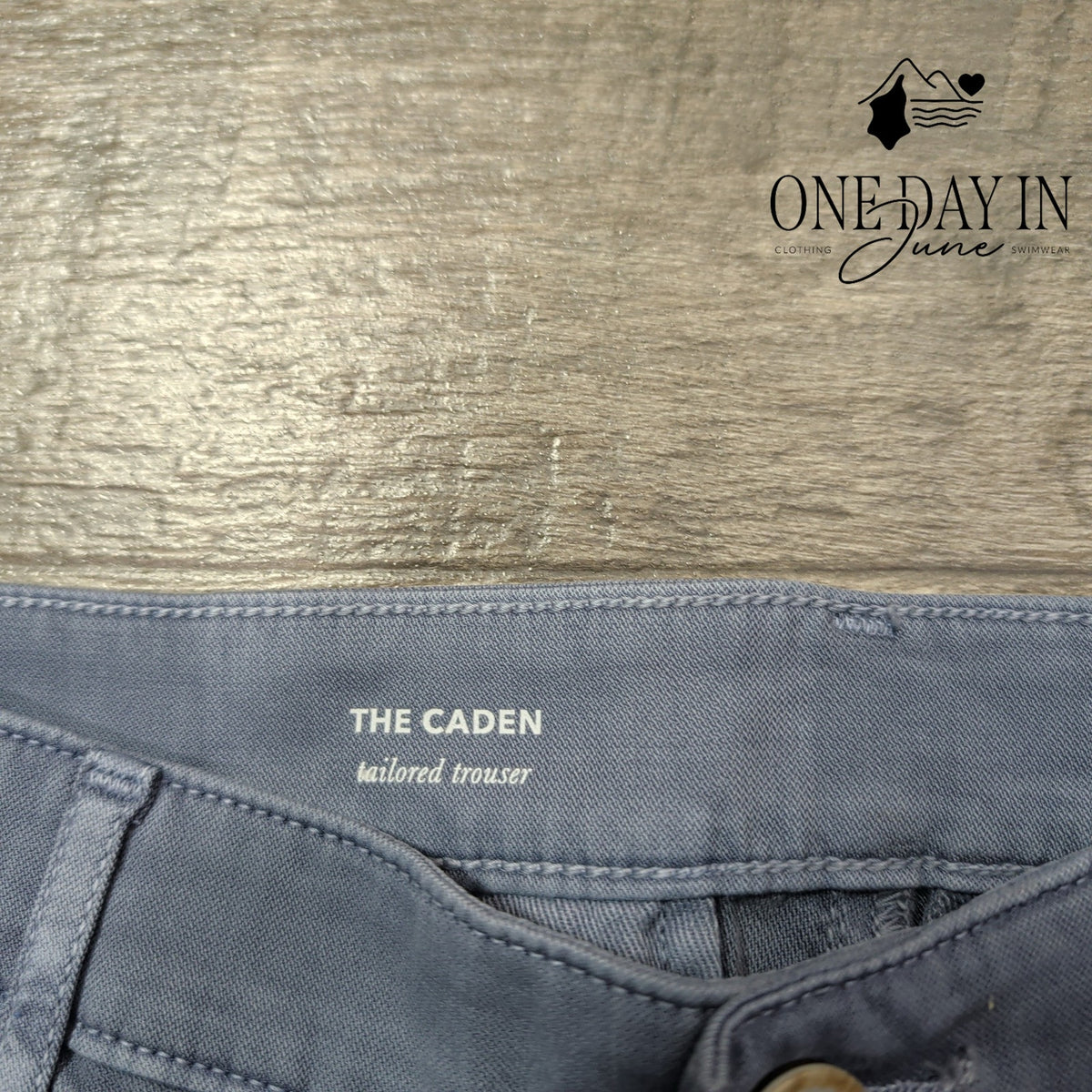 AG Adriano Goldschmied The Caden Tailored Trouser Pants Slate Blue NWT Size 4