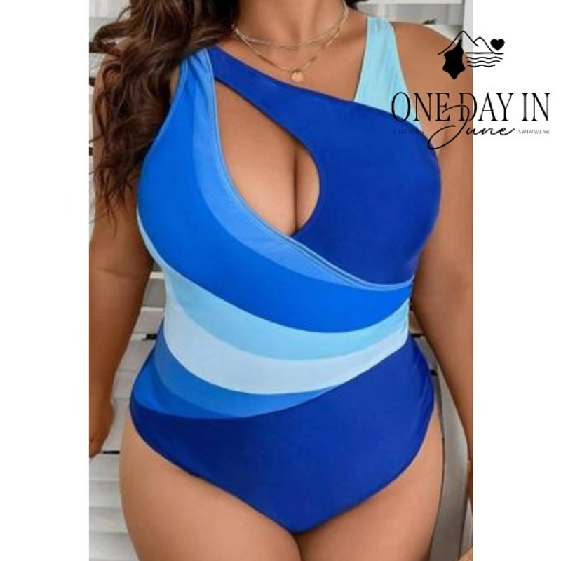 CharmLeaks Plus Size One Piece Swimsuit Size 4XL