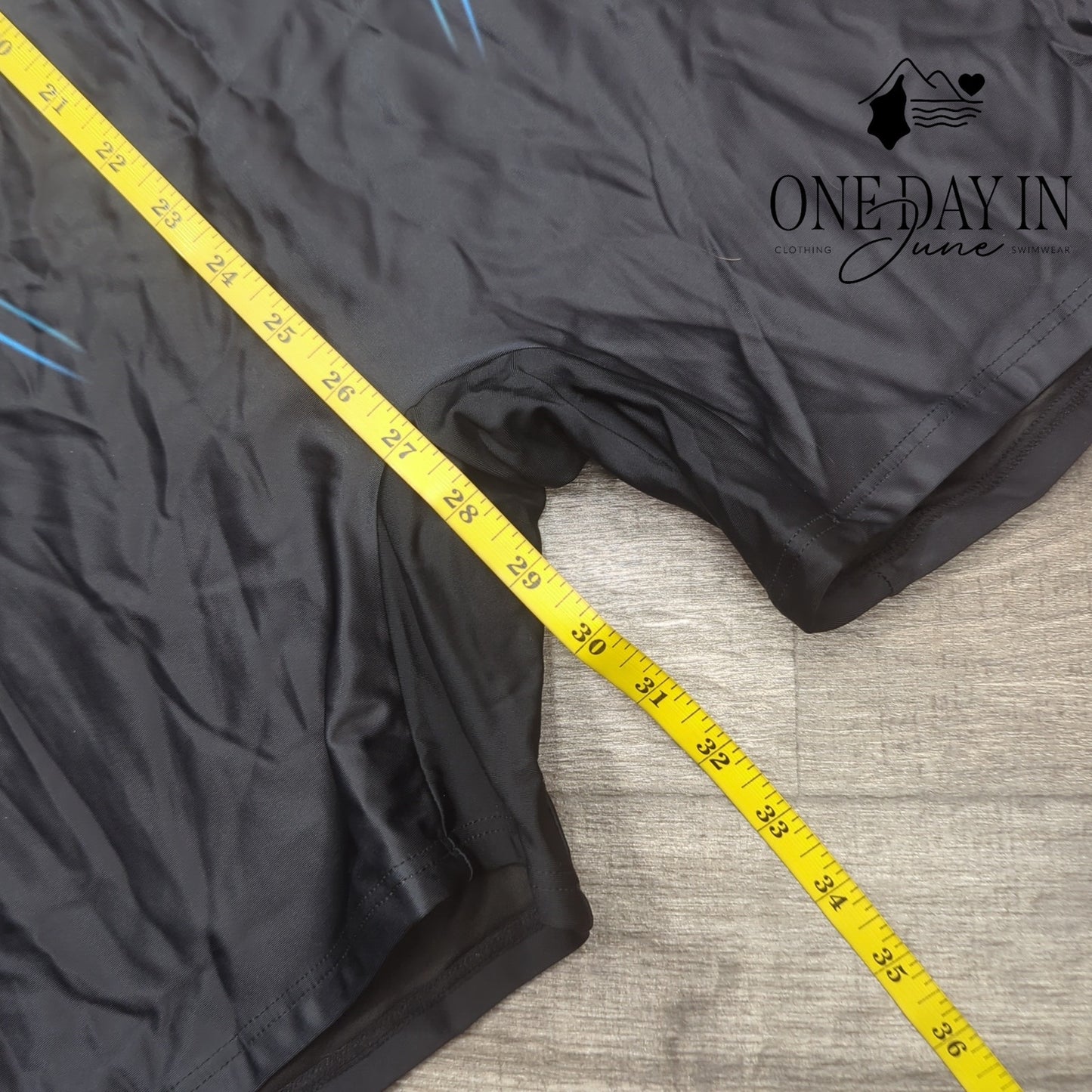 Attraco Boyshort One Piece Swimsuit Size XL