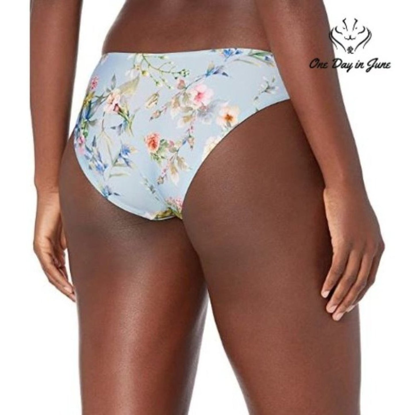 Vicious Young Babes Doll Face Full V Bikini Bottom Swimsuit Size L