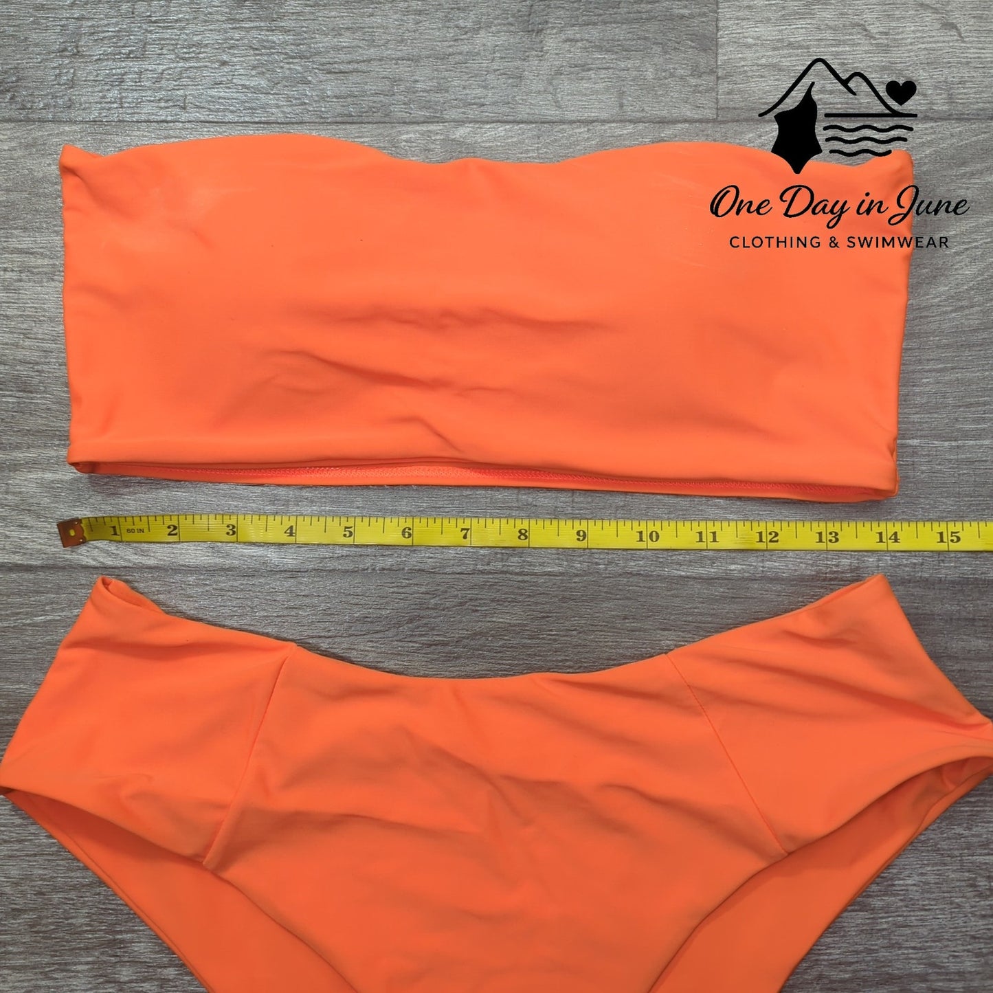 Charmleaks Strapless Bandeau High Cut Bikini Swimsuit Size XL