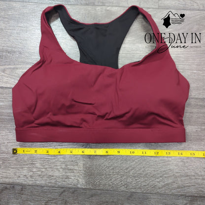 Running Girl Padded Sports Bra Size L