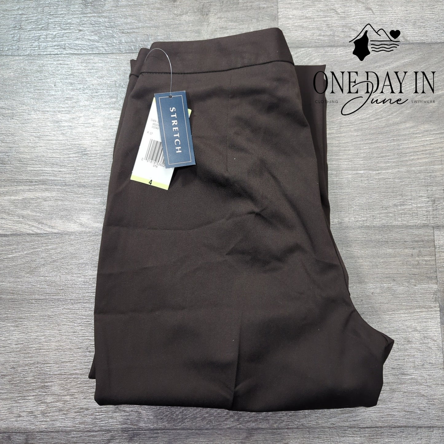Jones New York Straight Leg Dress Pants Size 4