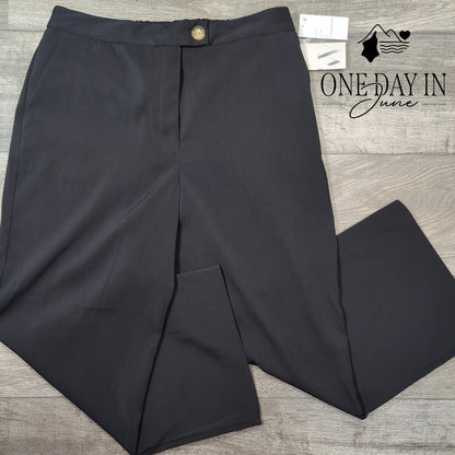 Worthington Wide Leg Crop Pants Size L