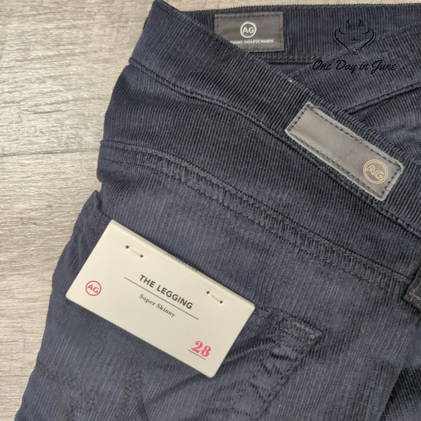 AG Adriano Goldschmied The Legging Super Skinny Corduroy Size 28 (6)