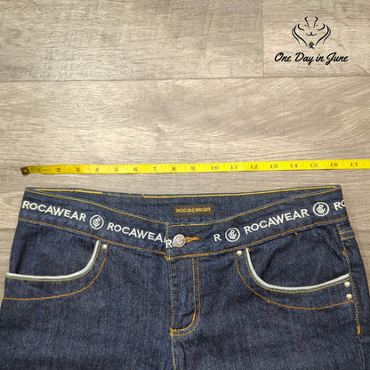 Roca Wear Juniors Cropped Jeans Size 7