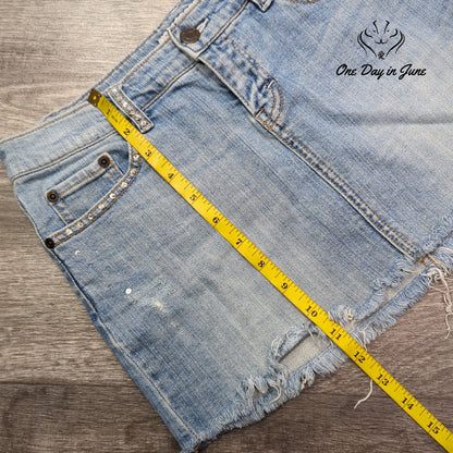 Forever 21 Denim Mini Skirt Size M