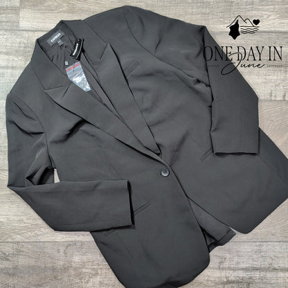 Express One Button Blazer Size L