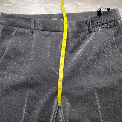 Dalia Collection Tailored Fit Sparkle Pants Size 8