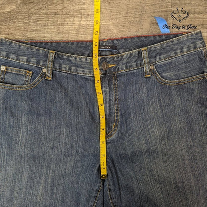 Nautica Lake Straight Leg Jeans Size 12
