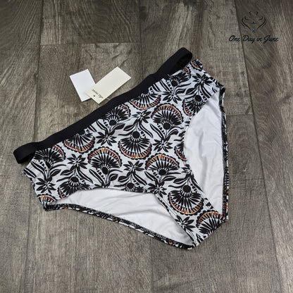 Ella Moss High Waist Bikini Bottom Swimwear Size L