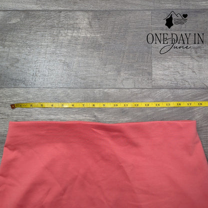 Premise Studio Pencil Skirt Coral Pink Stretch NWT Size 14