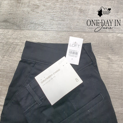 Loft Girlfriend Chino Pants Size 8