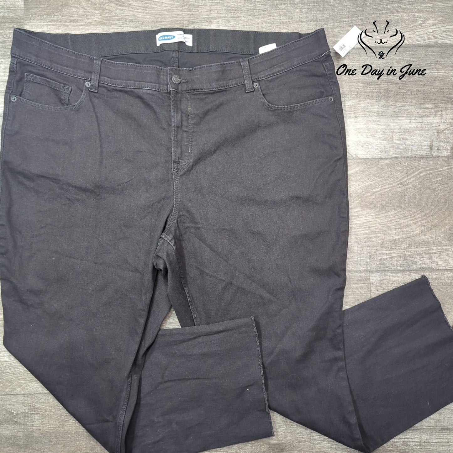 Old Navy Power Straight High Rise Jeans Size 24 Plus