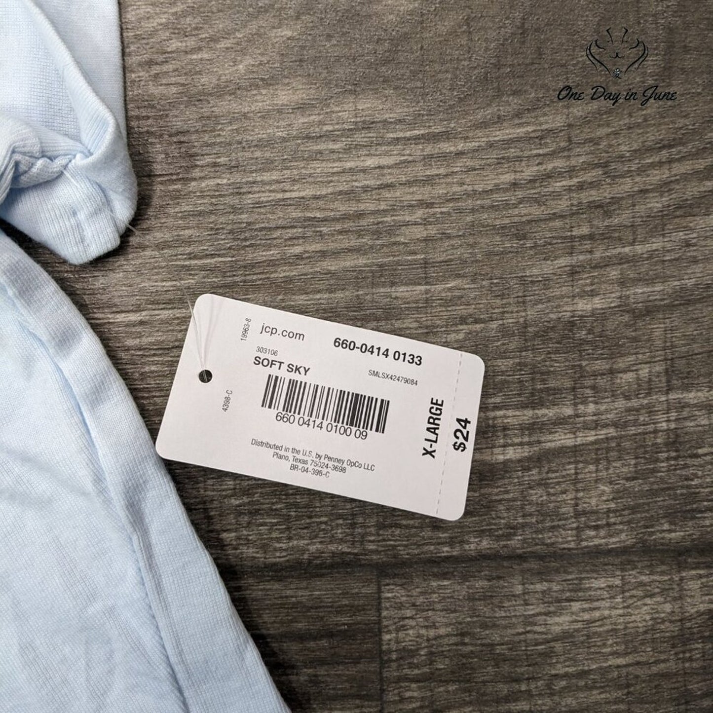 Flirtitude Cropped Crew Neck Short Sleeve Tee Shirt Size XL