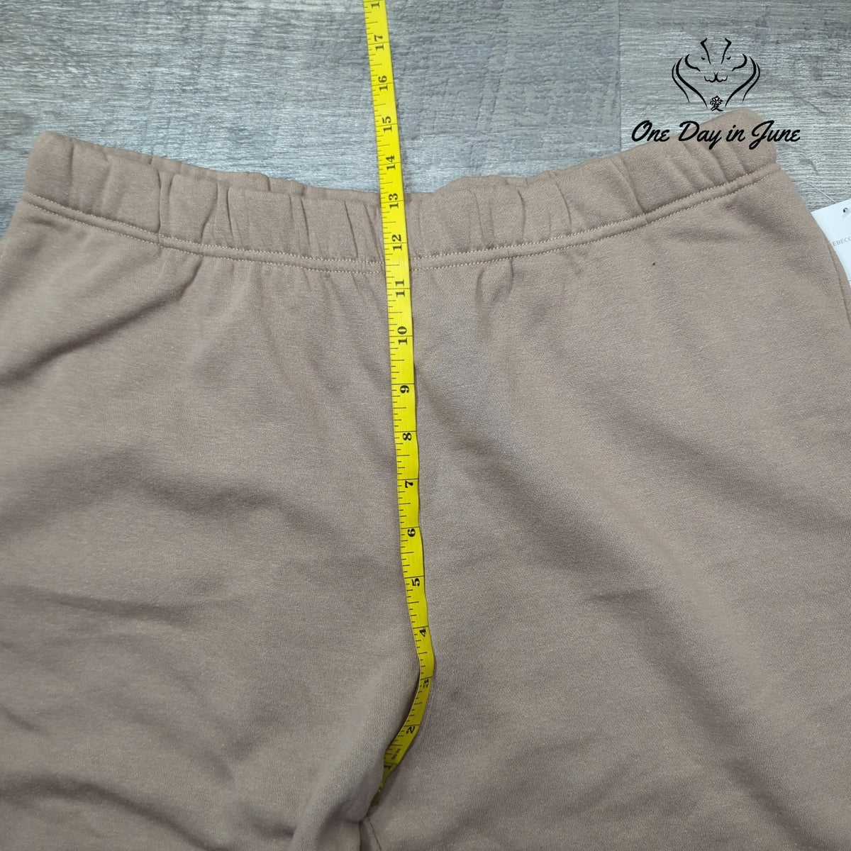 Rebecca Malone Comfort Waist Pull On Sweatpants Pine Bark Brown NWT Size L