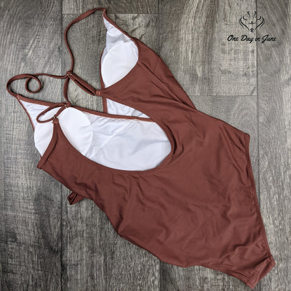 Cupshe Elegant Dance One Piece Swimsuit Size XXL