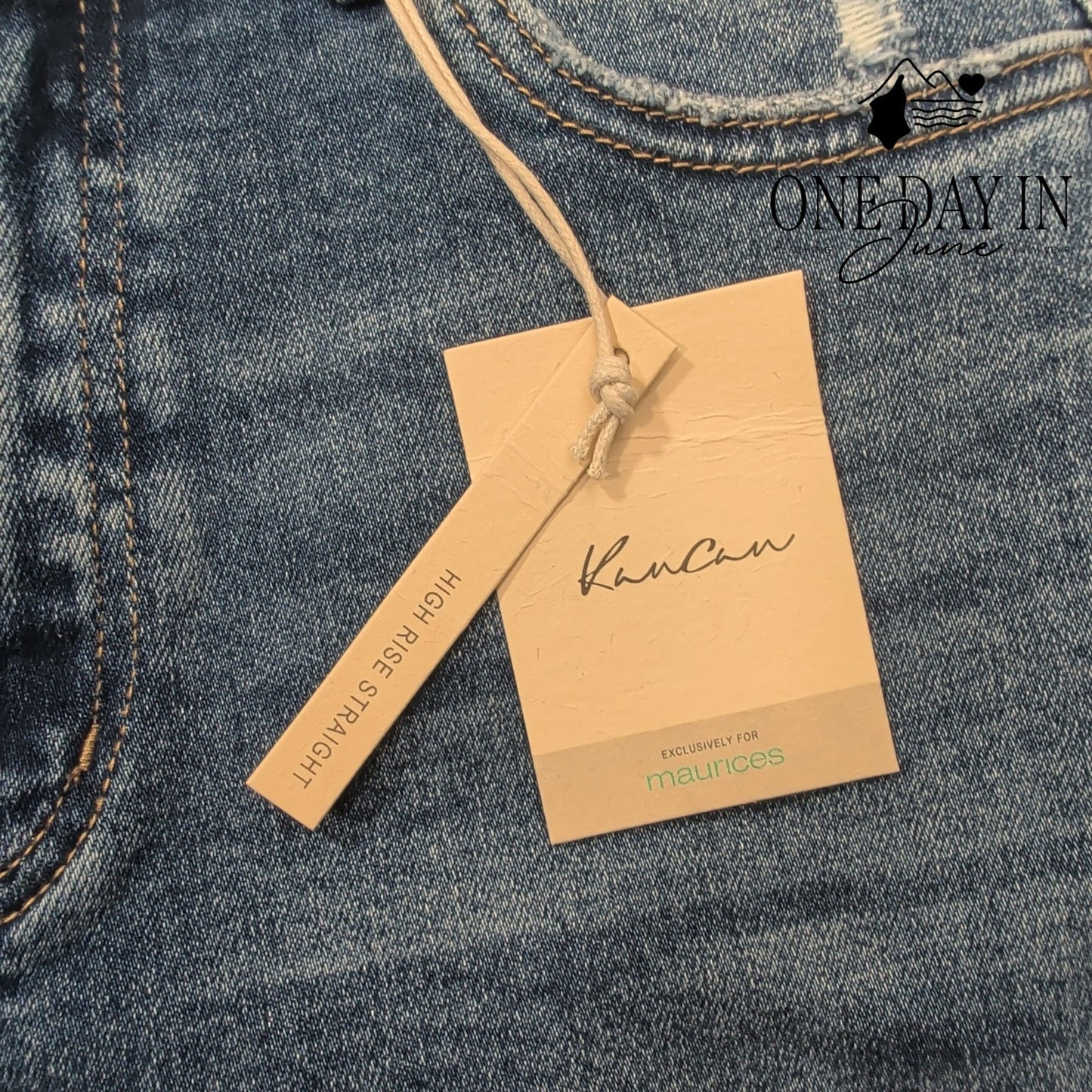 KanCan Straight Leg Jeans Size 28X29