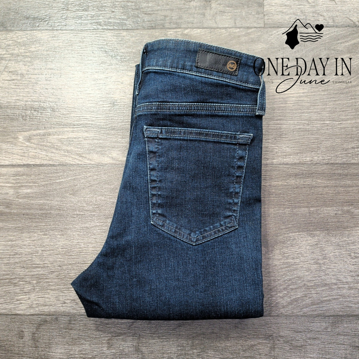 AG Adriano Goldschmied The Mila Super High Rise Skinny Jeans Blue NWT Size 4