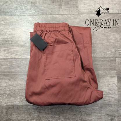 BCBGeneration Parachute Jogger Pants Brown Cargo Utility NWT Size XS