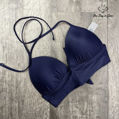 American Eagle Outfitters Aerie Perky Triangle Bikini Top Size S