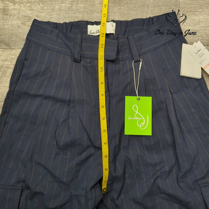 Sam Edelman Ella Pinstriped Pants Size 2