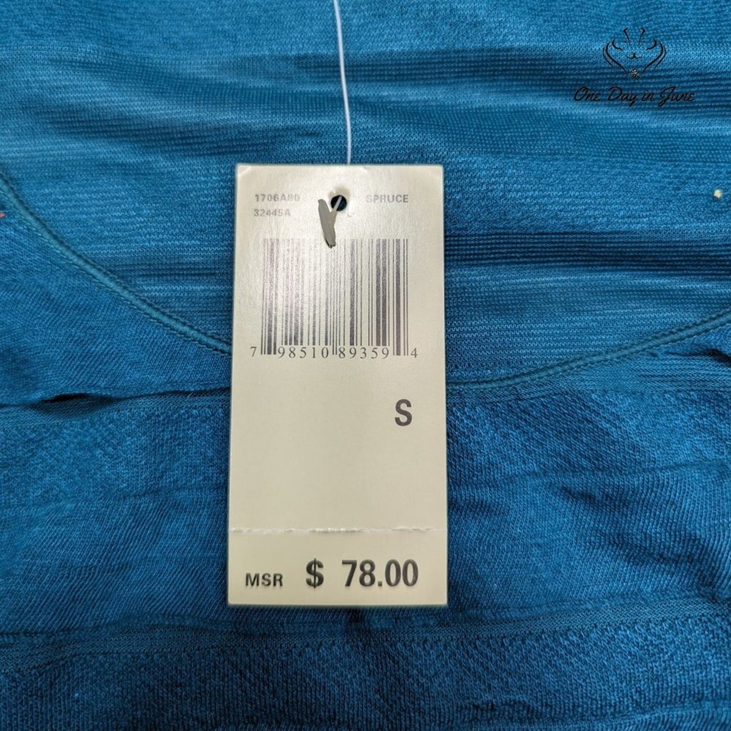 Max Studio Long Sleeve Tiered Top Size S