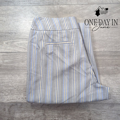 Loft Straight Leg Crop Pants Size 6