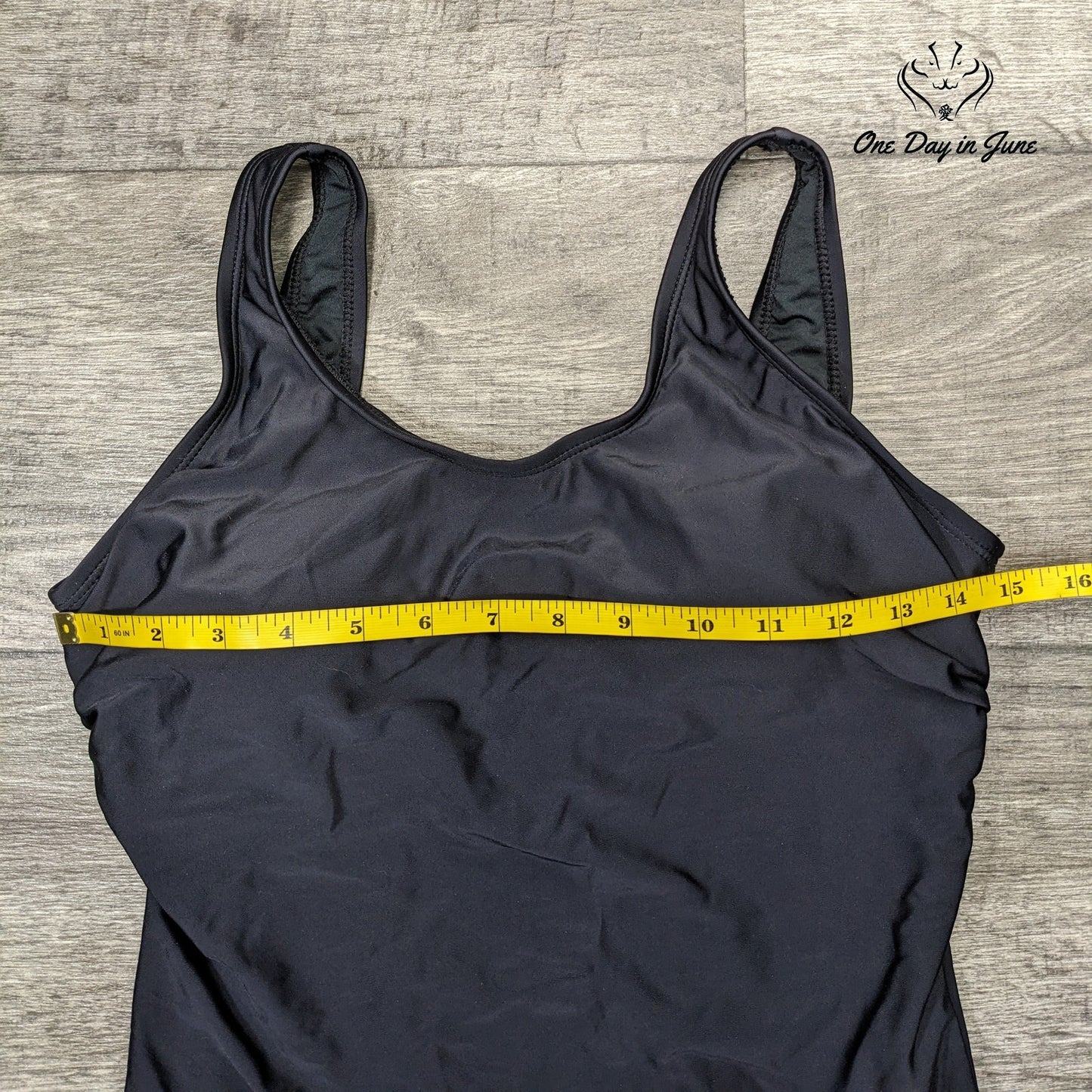 Tempt Me Criss Cross Back One Piece Swimsuit Size M