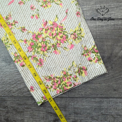 Chico's Ikat Floral Slim Capri Size 2.5 (14)