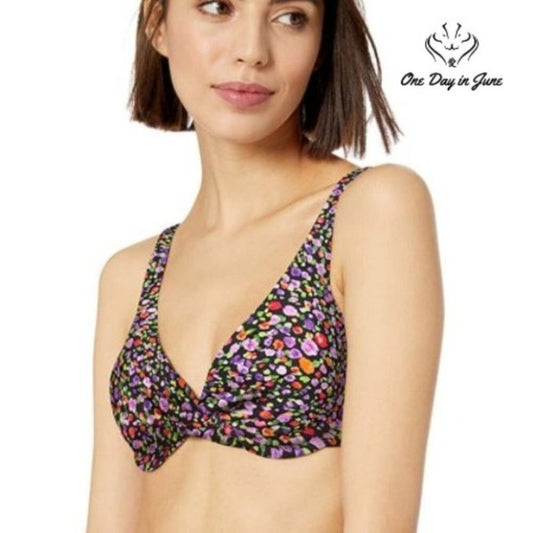 Catalina Twist Front Underwire Bikini Top Size S