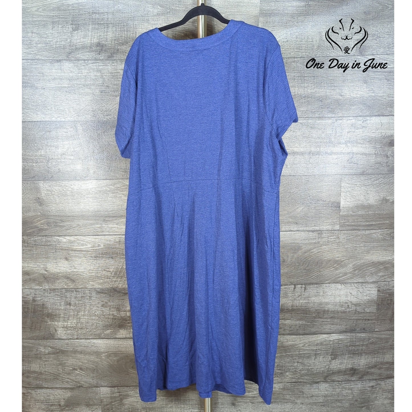 Liz Claiborne Plus Size Button Front Short Sleeve Dress Size 3X