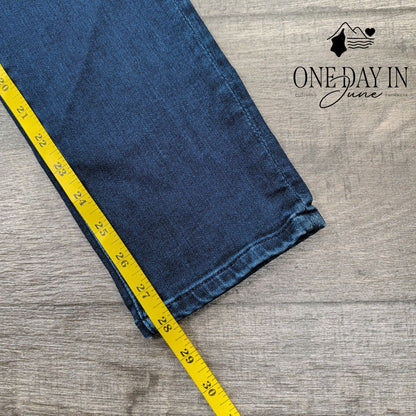 AG Adriano Goldschmied Straight Leg Jeans Dark Wash Stretch NWT $215 Size 4 (27)