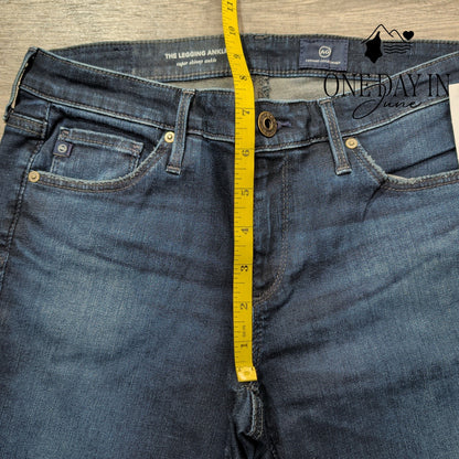 AG Adriano Goldschmied Legging Ankle Skinny Jeans Distressed NWT $215 Size 4
