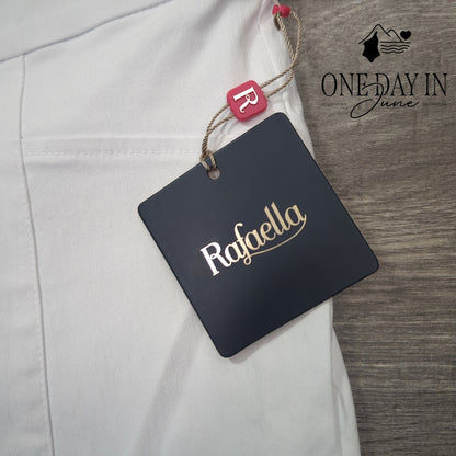 Rafaella Pull On Comfort Straight Leg Pants Size 6