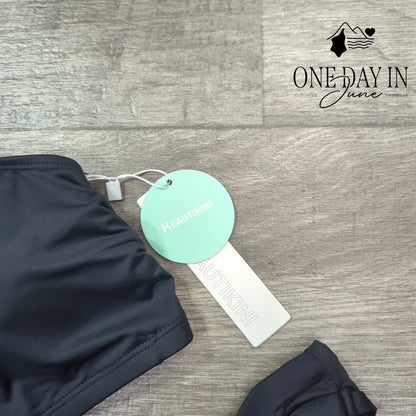 Beautikini Crop Bikini Swimsuit Size S