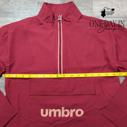 Umbro Half Zip Pull Over Soccer Jacket Size S (7/8)
