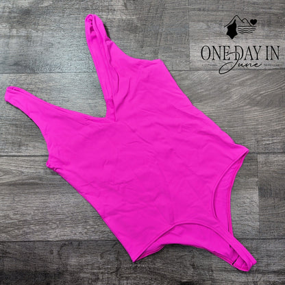 Romwe V Neck Bodysuit Size M